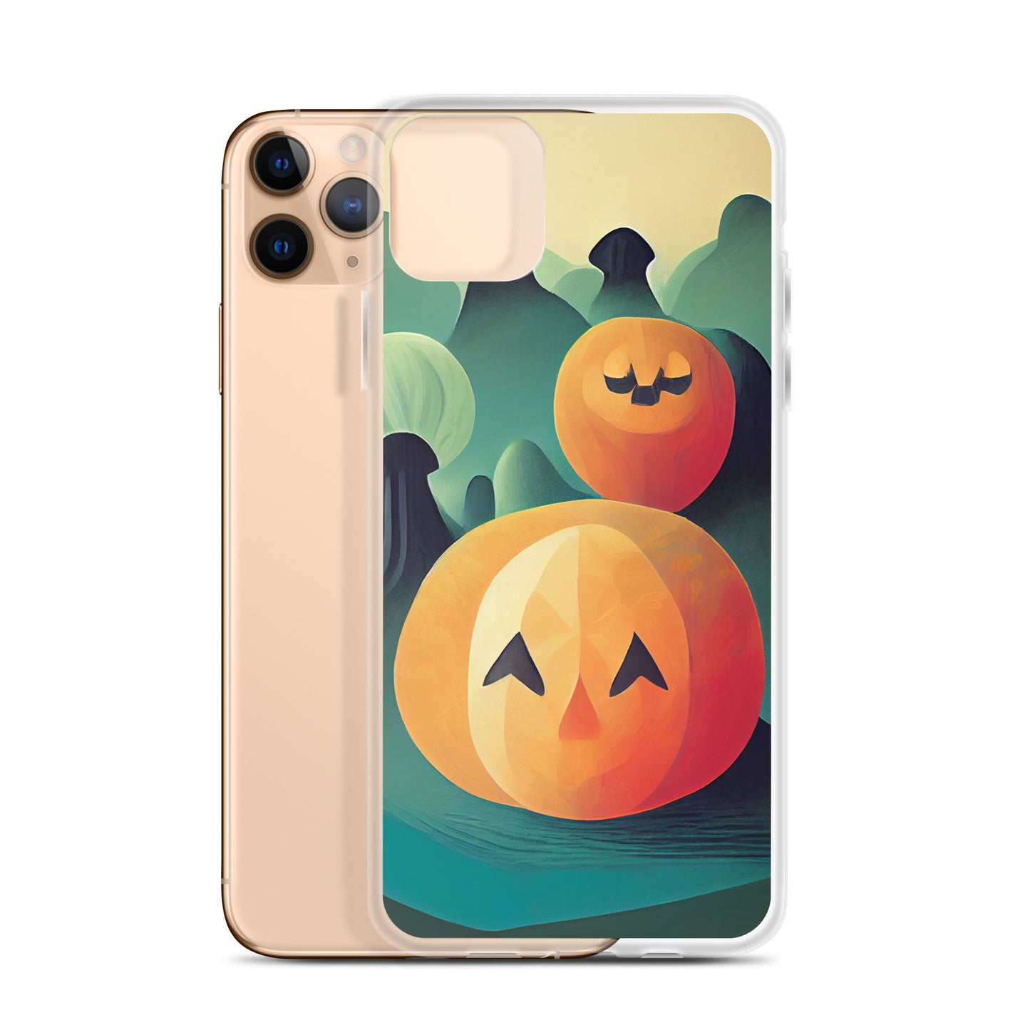 iPhone Case - Halloween Pleased Pumpkins