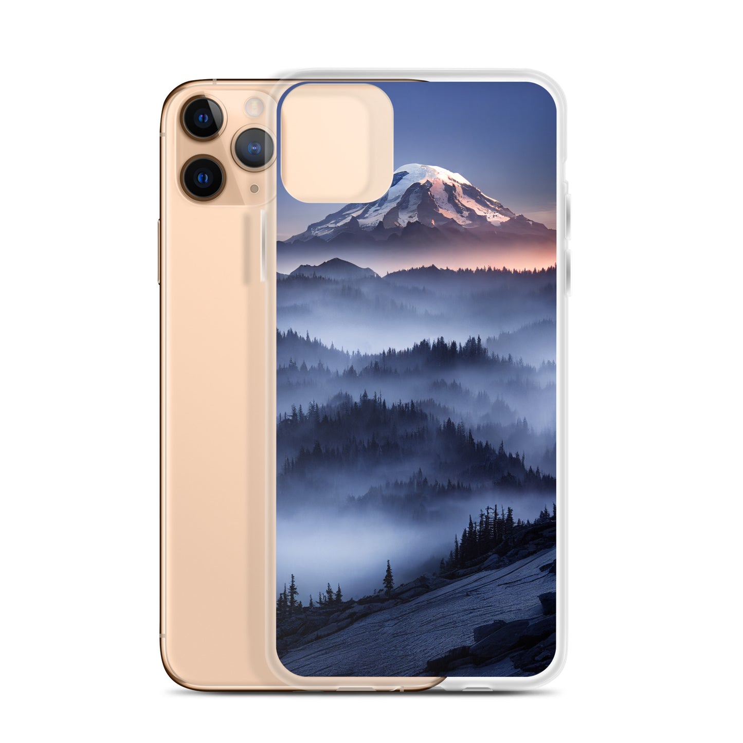 iPhone Case - Mount Rainier at Dusk