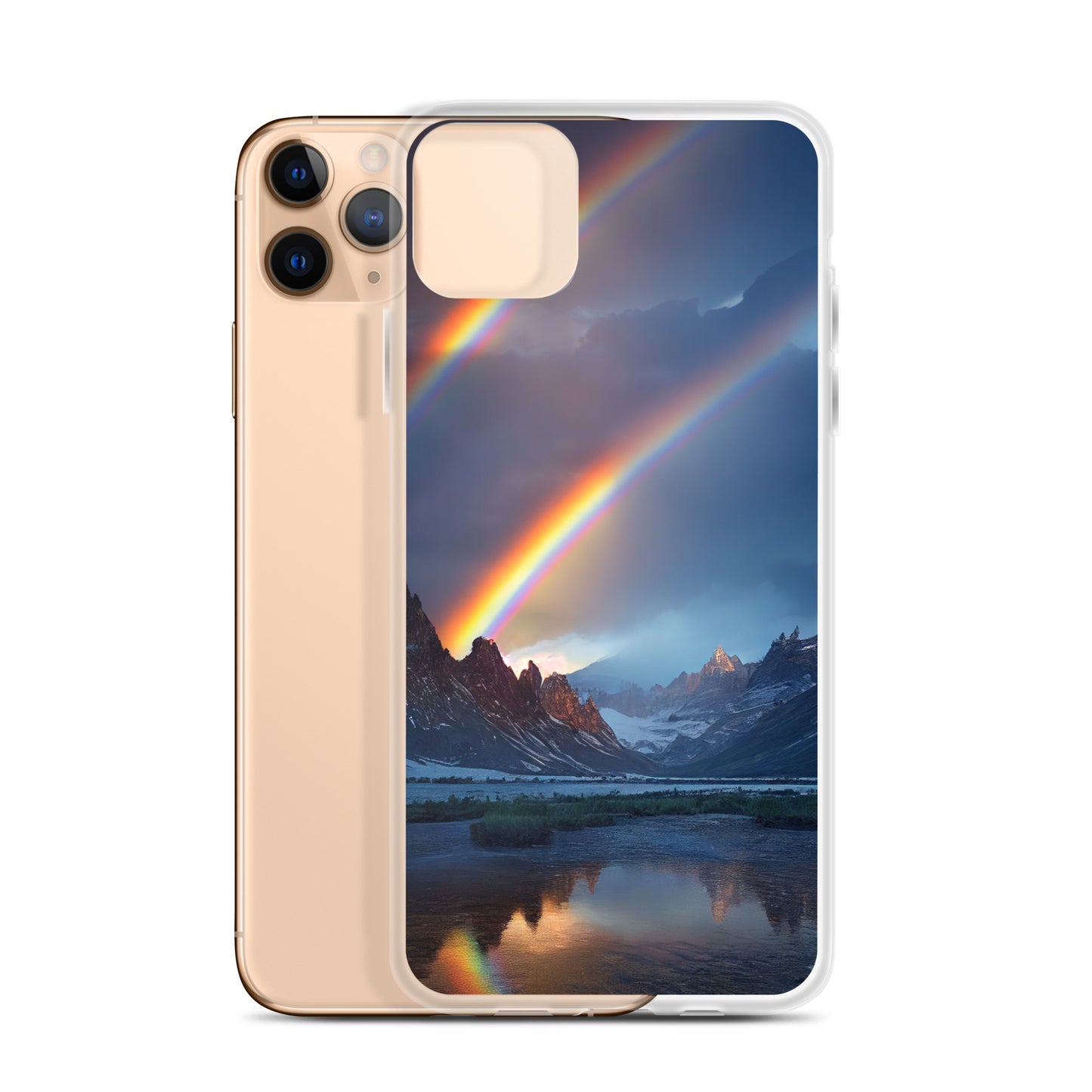 iPhone Case - Double Rainbow