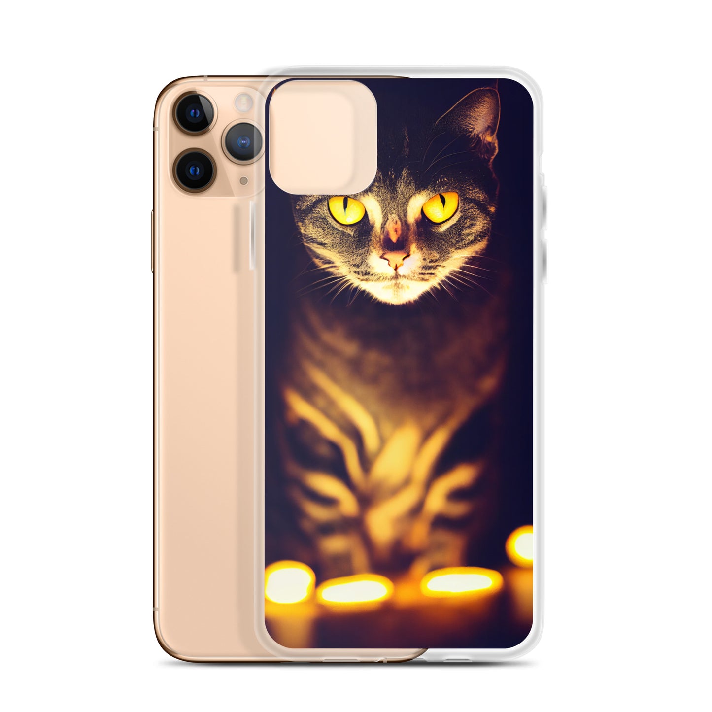 iPhone Case - Candle Lit Cat