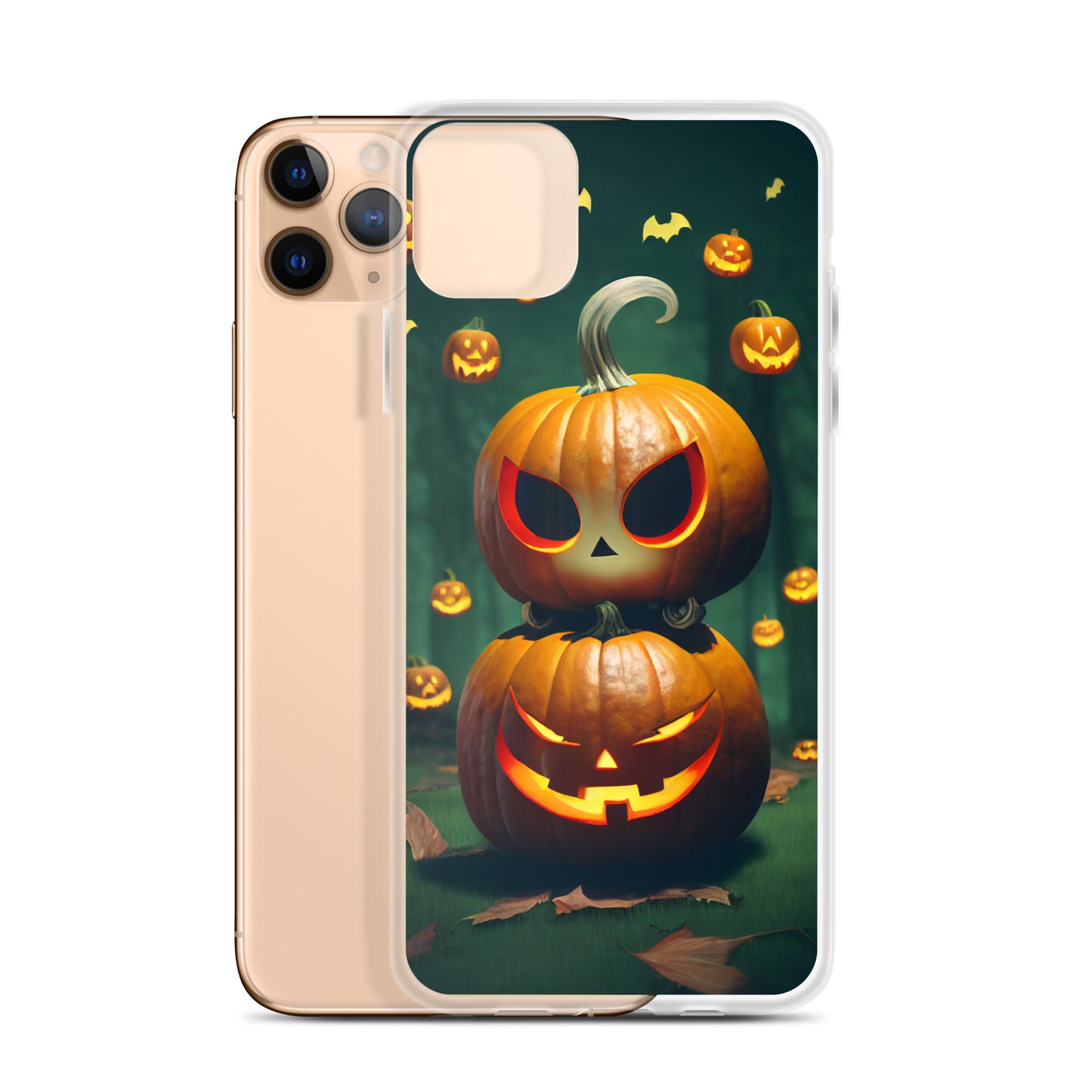 iPhone Case - Stacked Halloween Jack-o-Lanterns