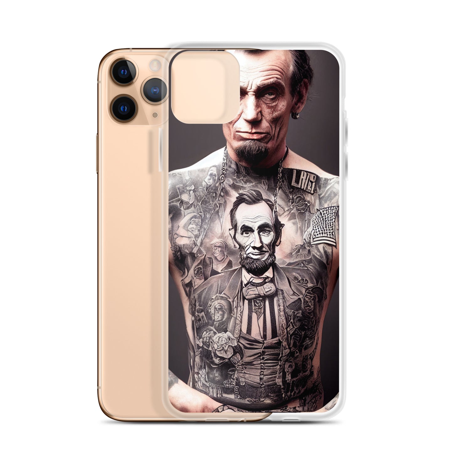iPhone Case - Tattooed Abe Lincoln