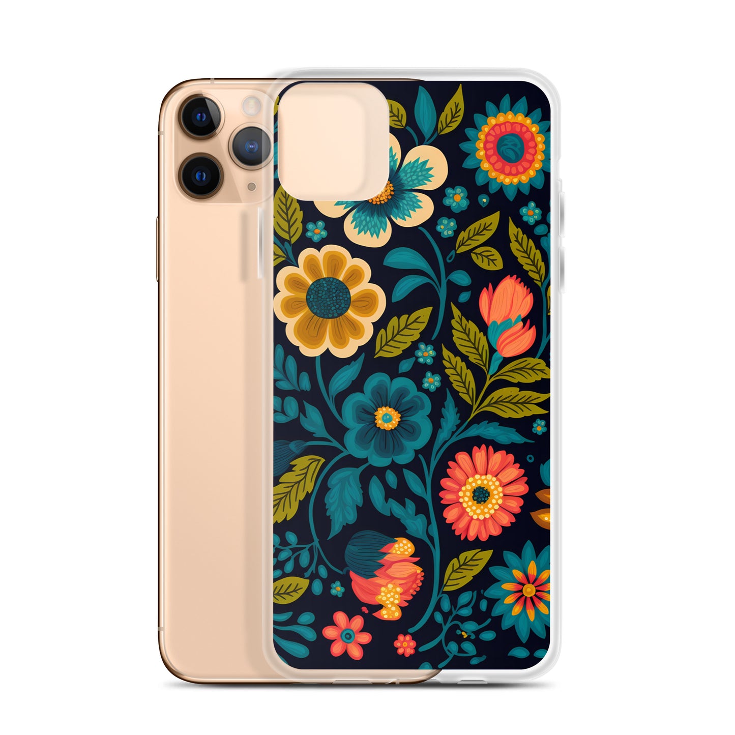 iPhone Case - Bright Mixed Blossoms