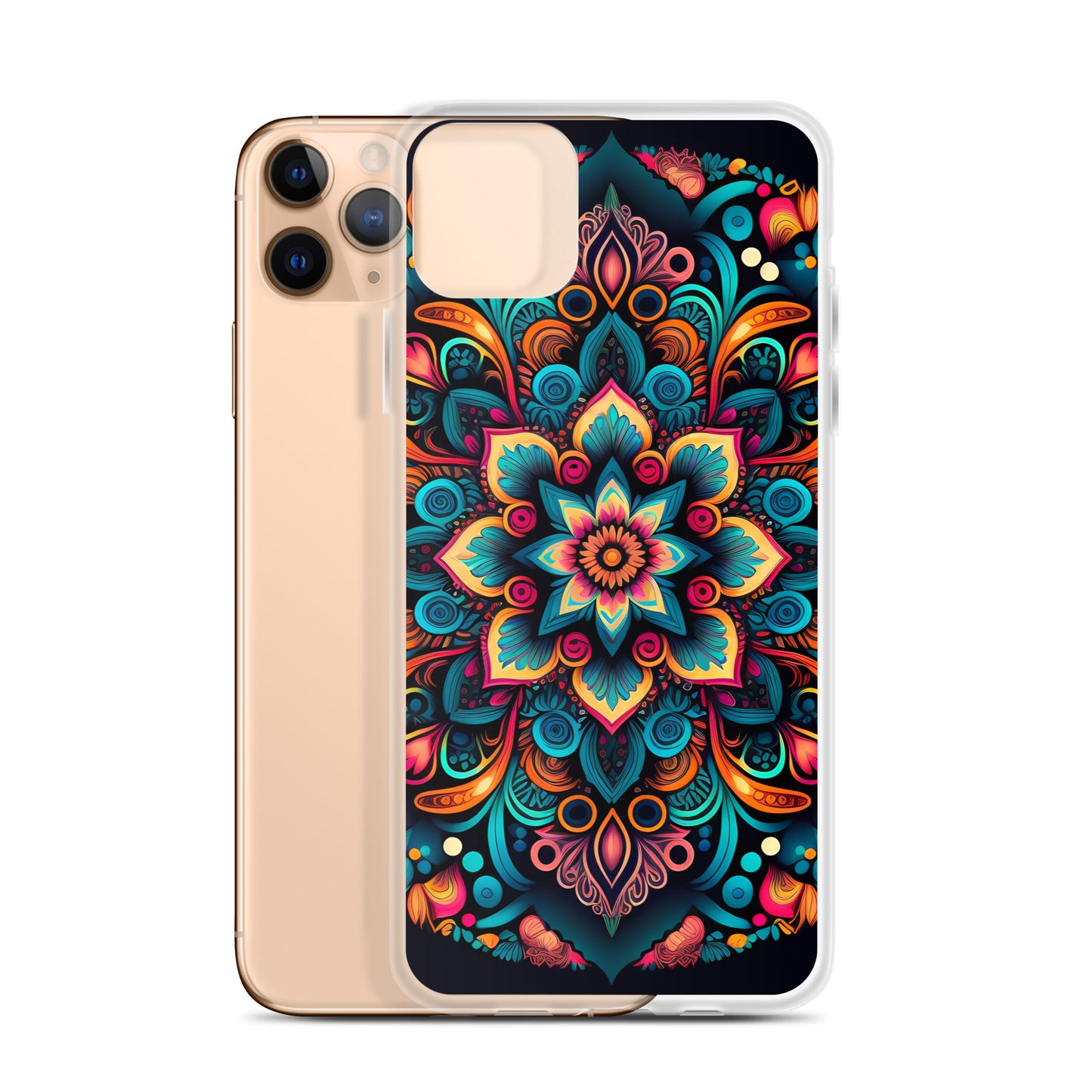 iPhone Case - Neon Mandala