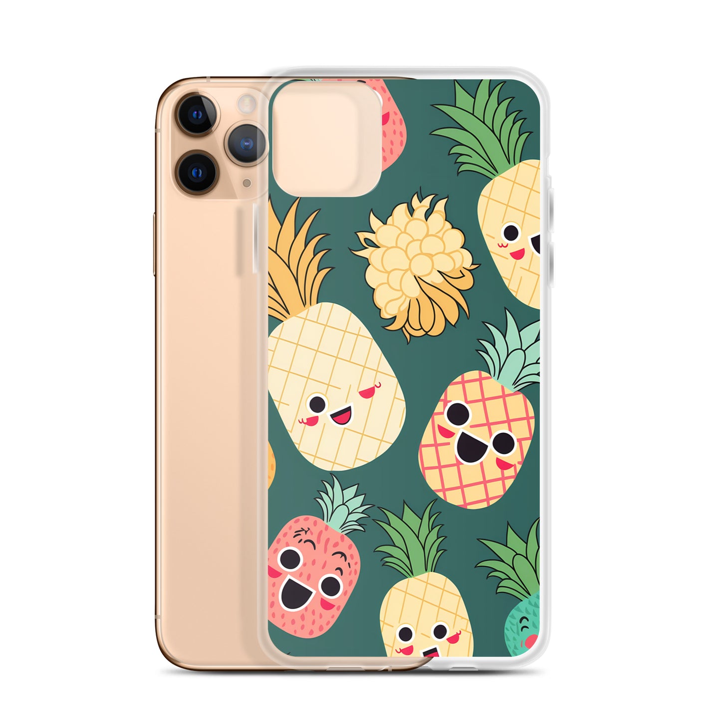 iPhone Case - Happy Pineapples
