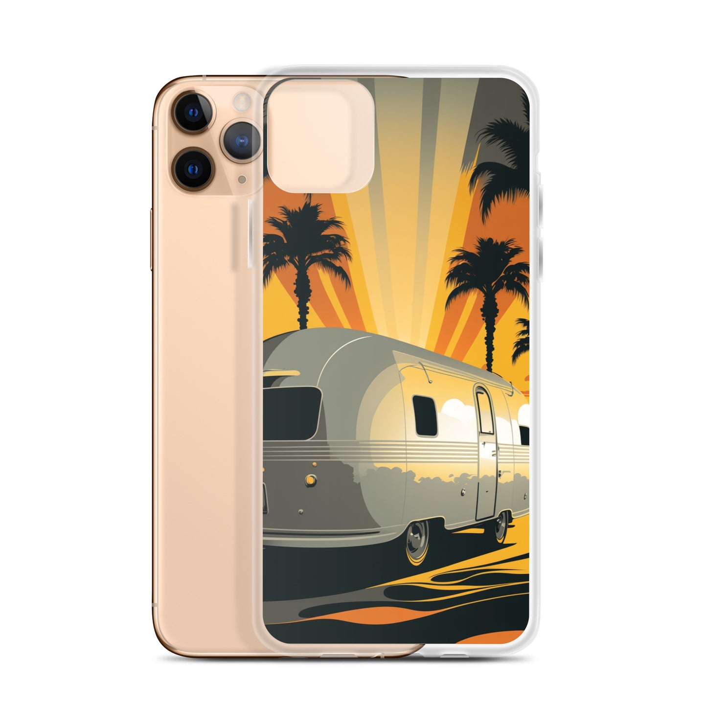 iPhone Case - Sunset Rays and Camper