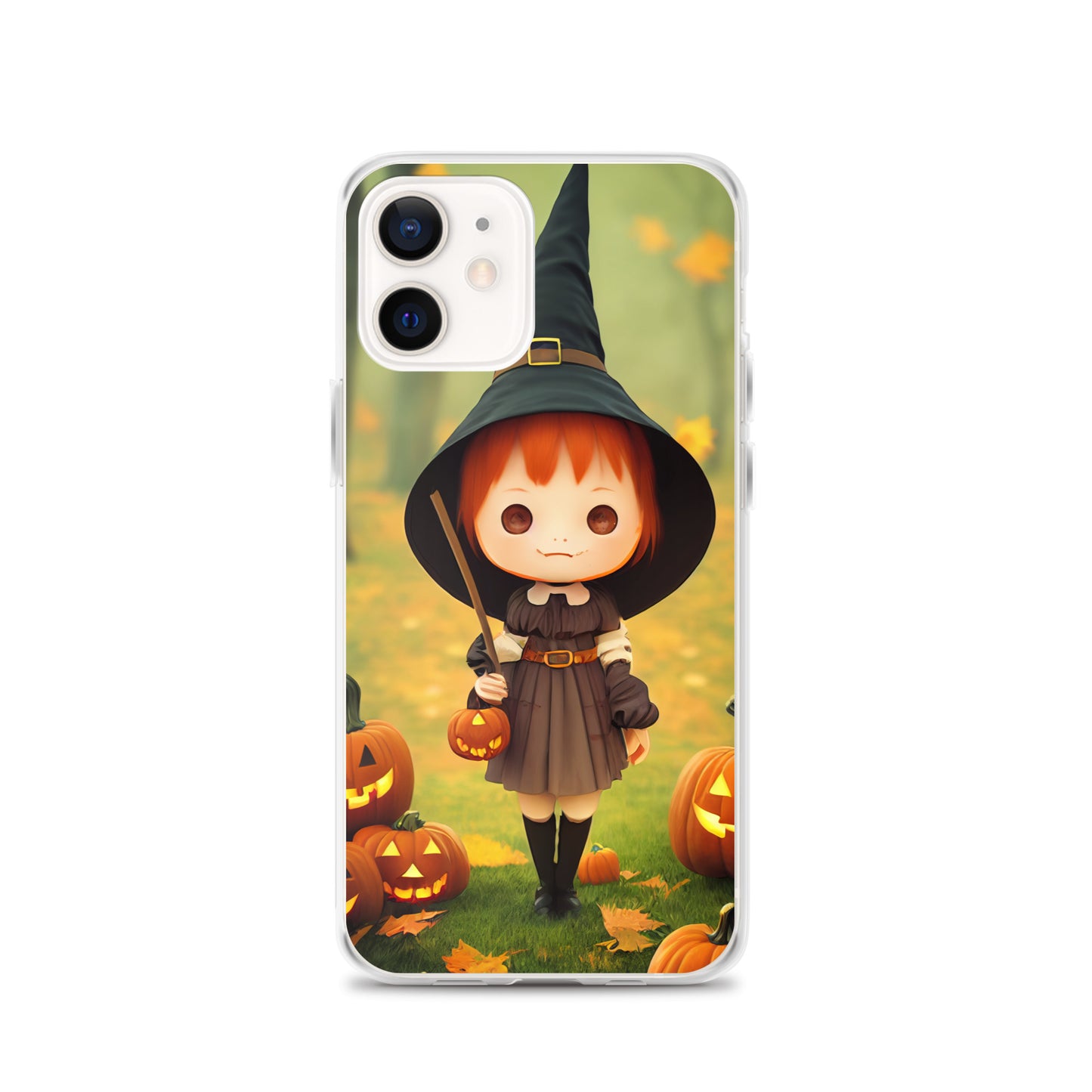 iPhone Case - Red Head Halloween Witch Girl