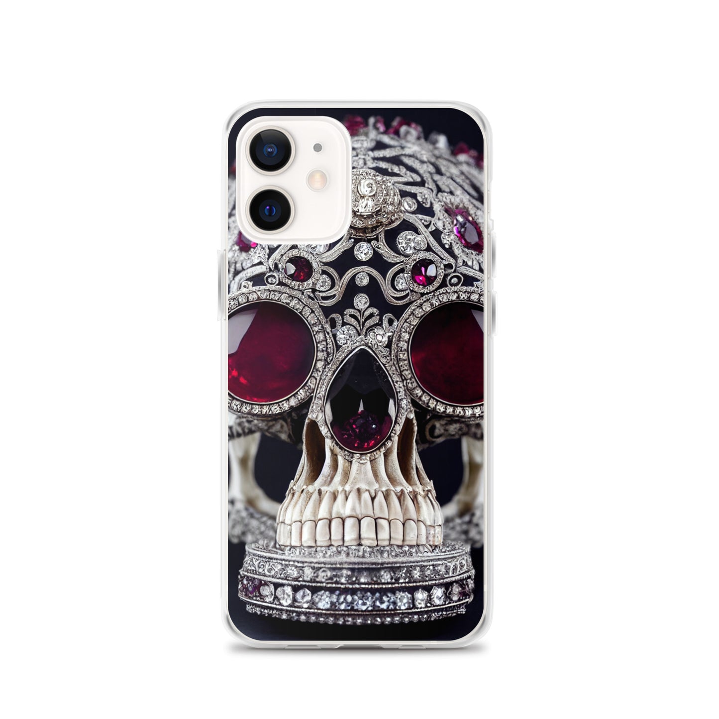 iPhone Case - Diamond and Ruby Skull