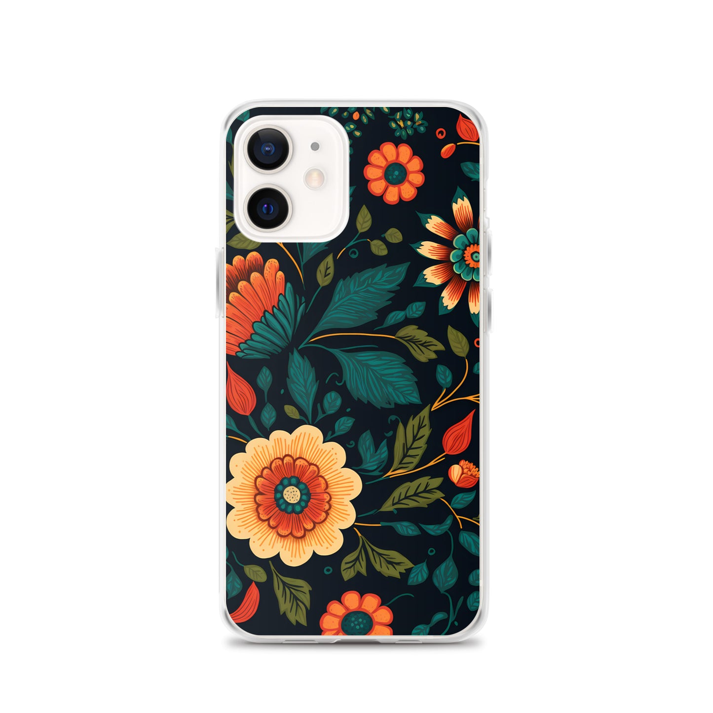 iPhone Case - Orange Florals