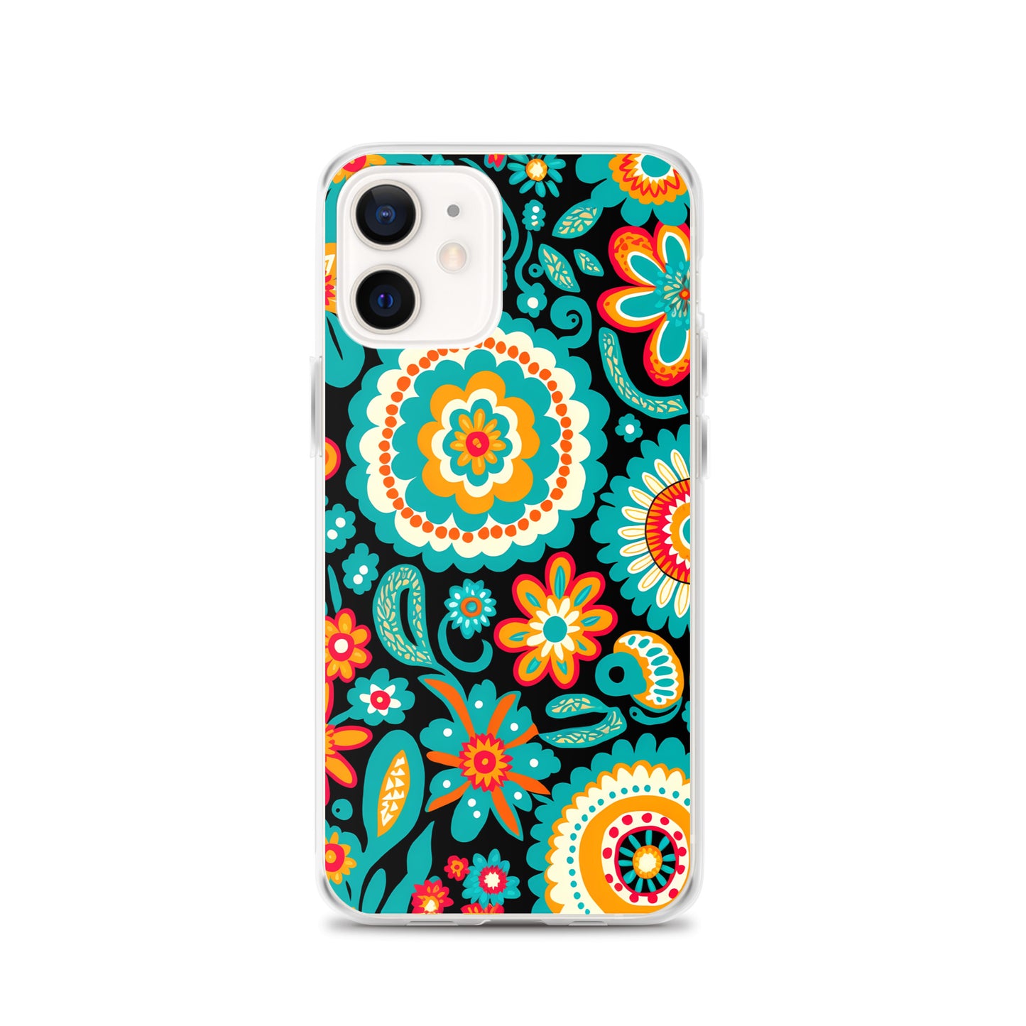 iPhone Case - Turquoise Floral