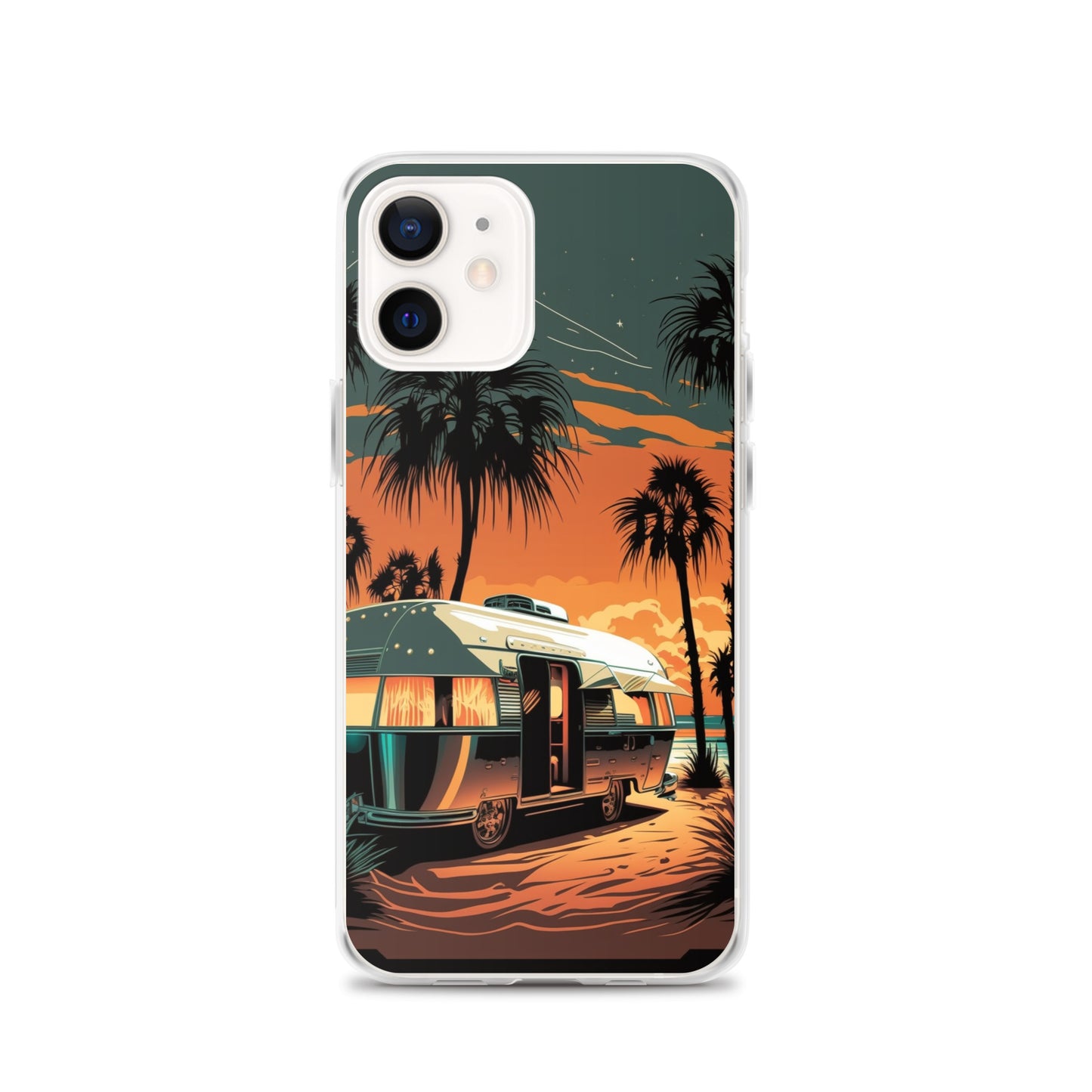 iPhone Case - Silver Beach Camper