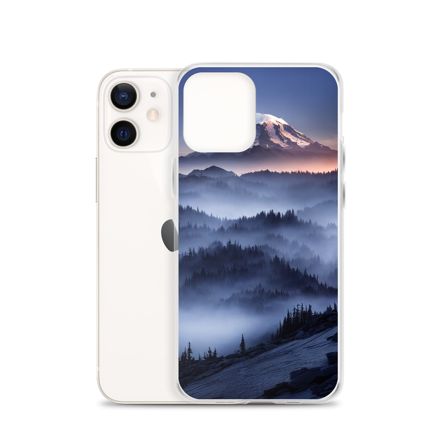 iPhone Case - Mount Rainier at Dusk