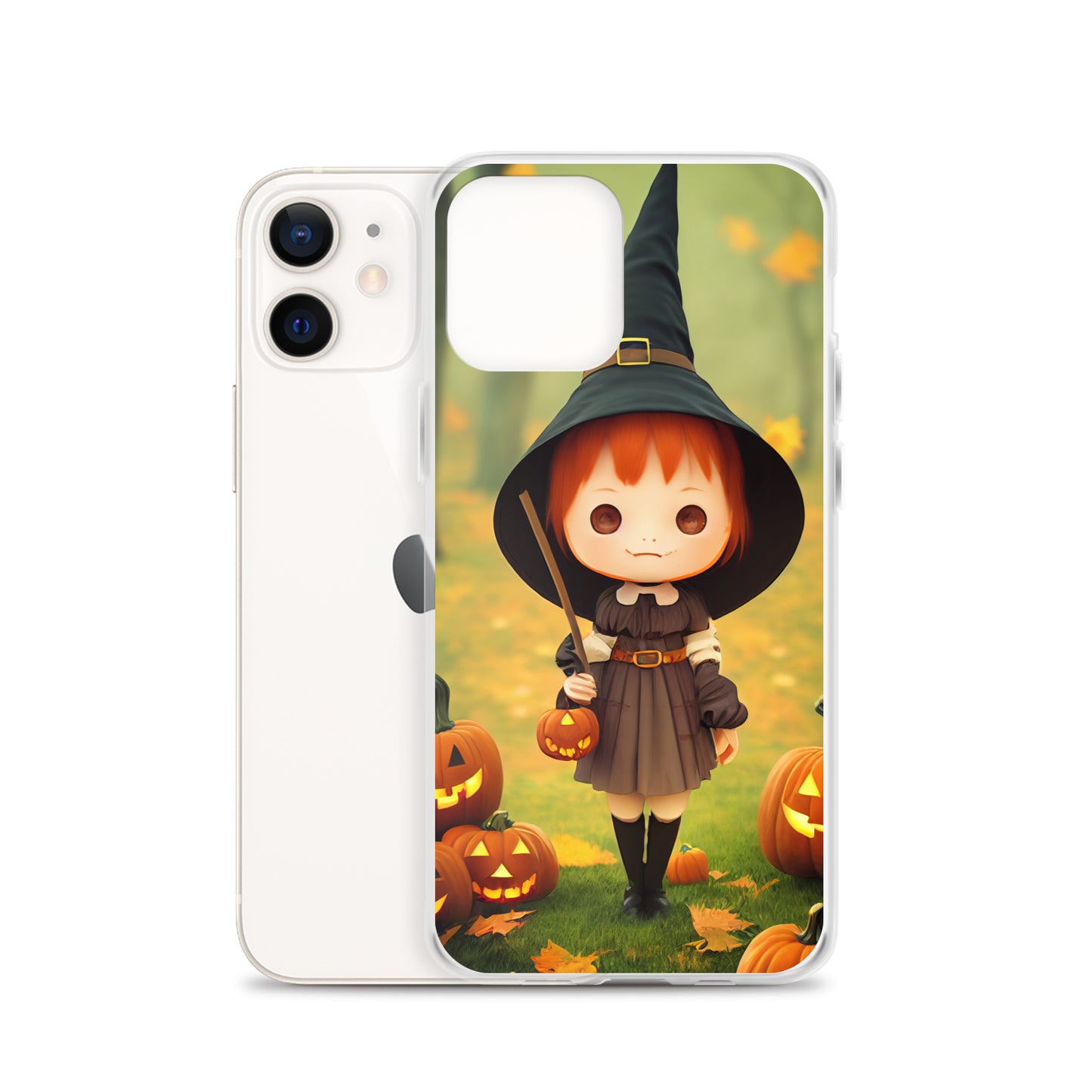 iPhone Case - Red Head Halloween Witch Girl