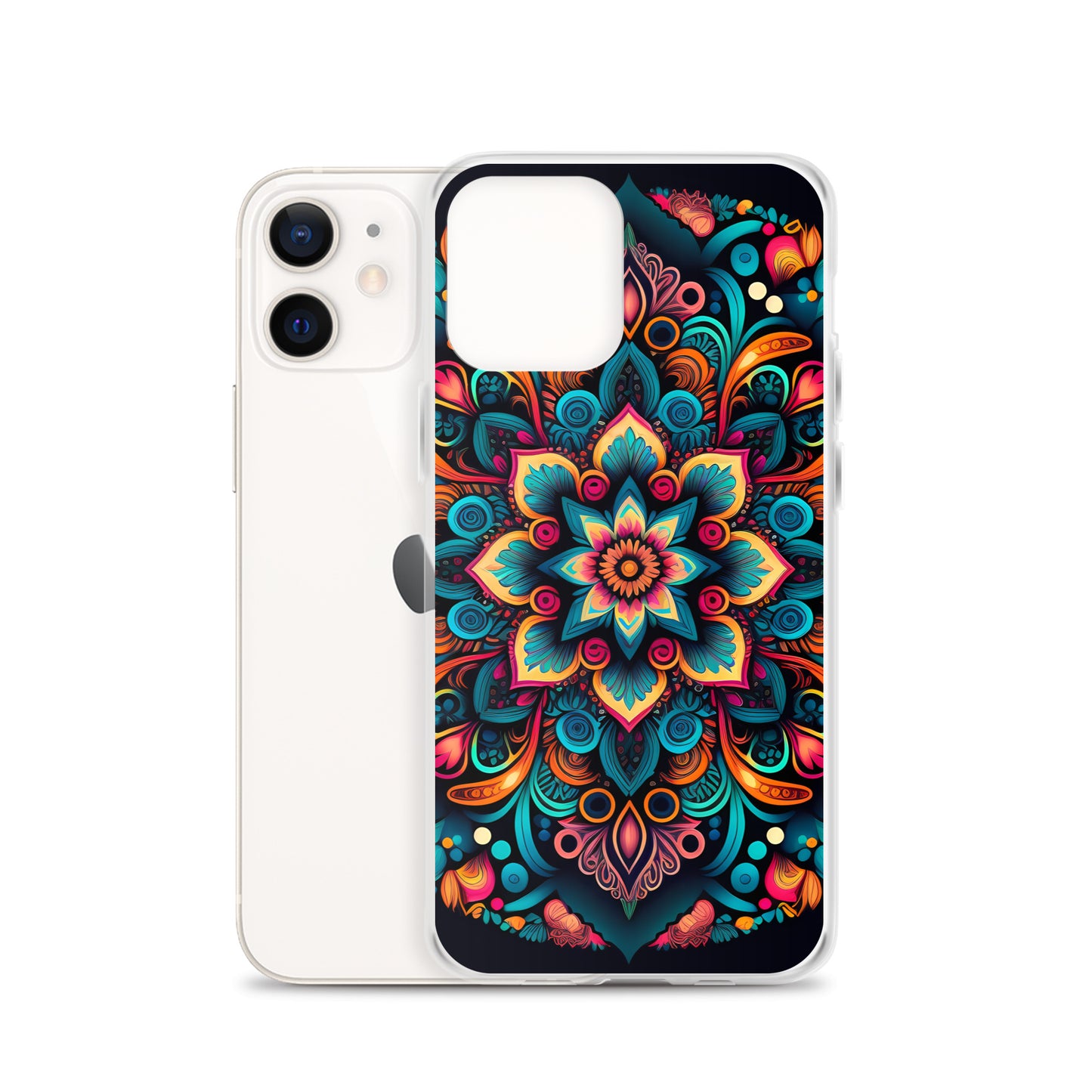 iPhone Case - Neon Mandala