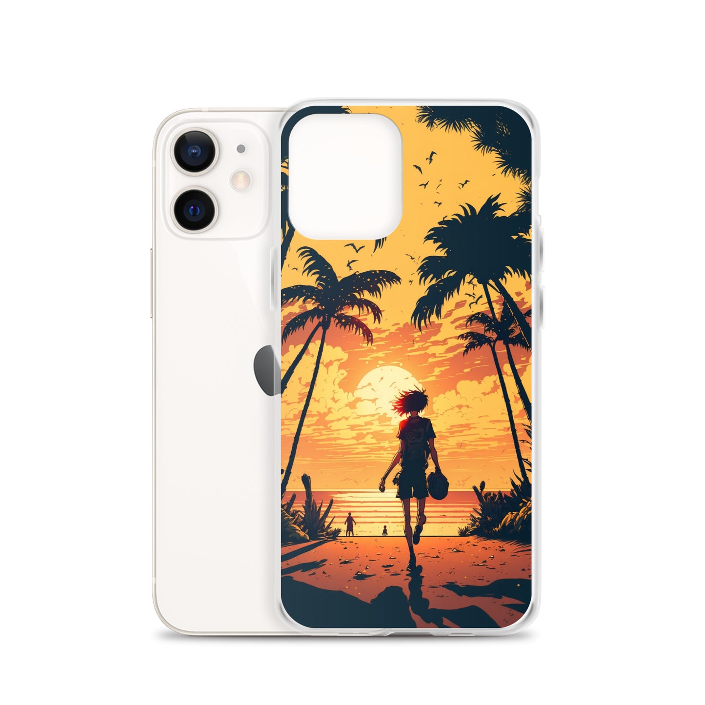 iPhone Case - Sunset Beachgoer