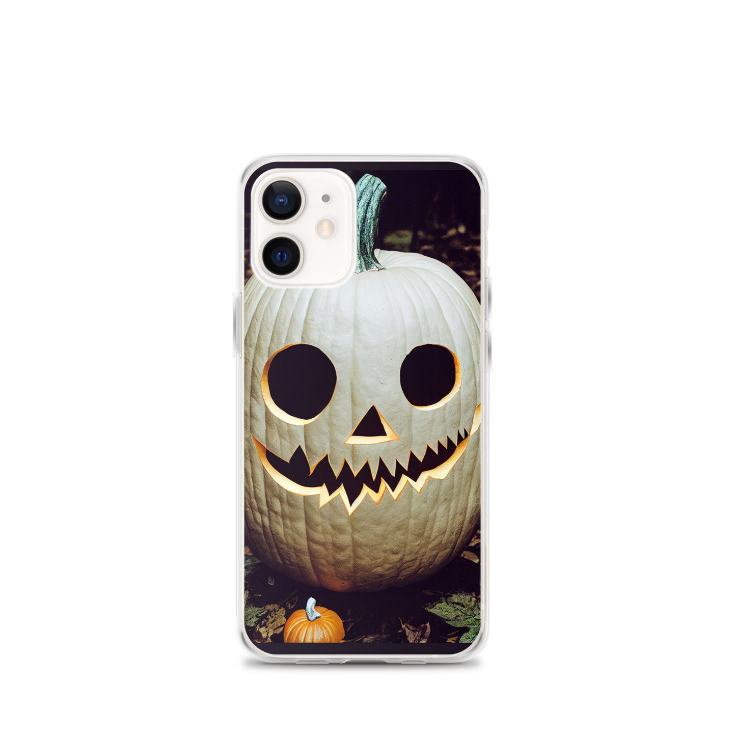 iPhone Case - Halloween White Jack-o-Lantern
