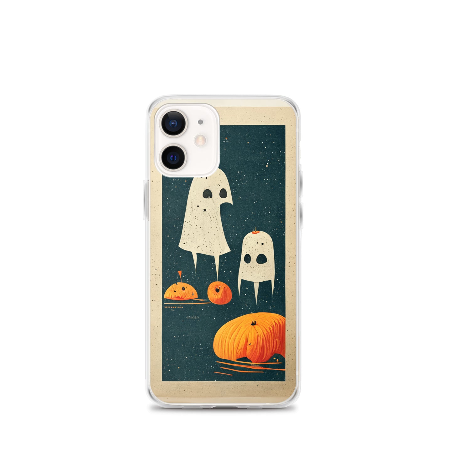 iPhone Case - Halloween Ghosts and Pumpkins