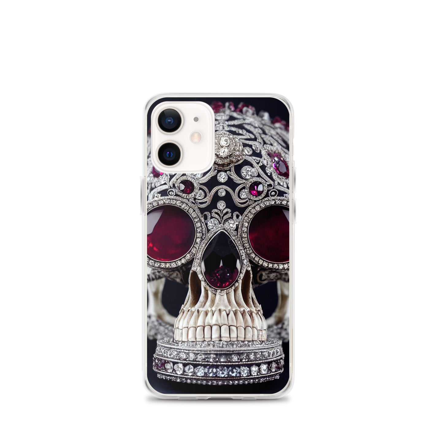 iPhone Case - Diamond and Ruby Skull