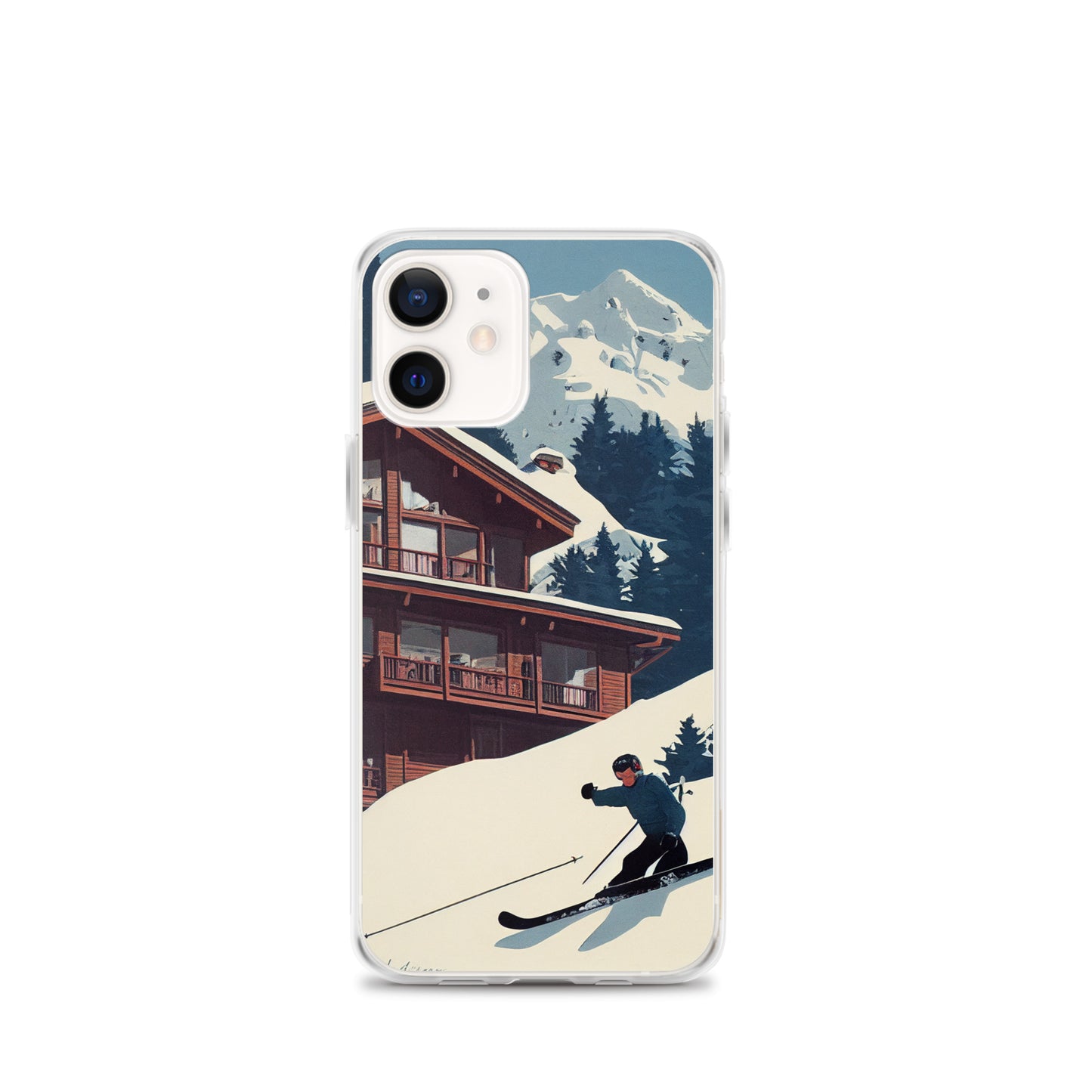 iPhone Case - Vintage Adverts - Ski Chalet