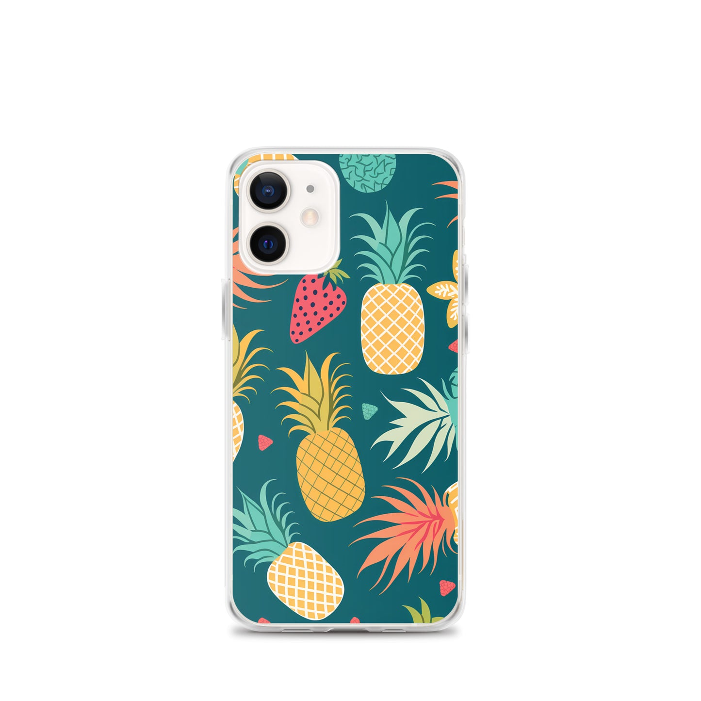 iPhone Case - Pineaples on Aqua