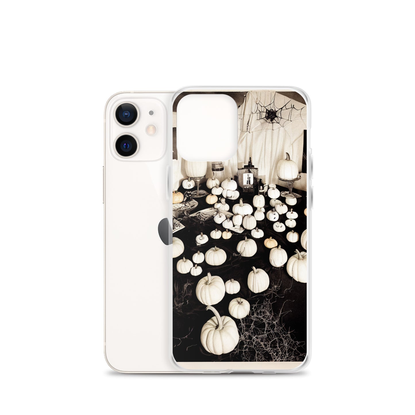 iPhone Case - Halloween White Pumpkins