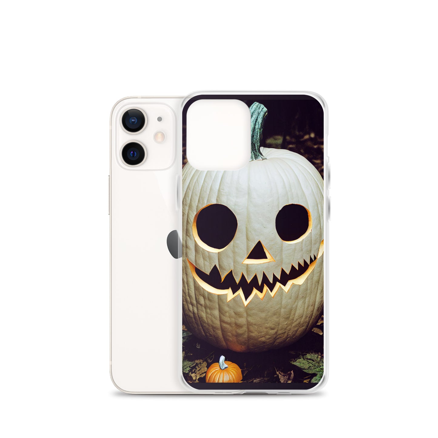iPhone Case - Halloween White Jack-o-Lantern