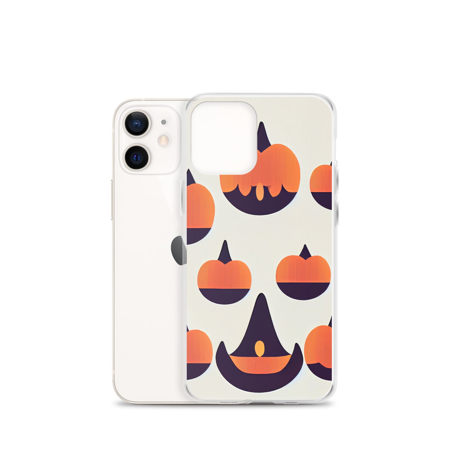 iPhone Case - Halloween Pumpkins and Witch Hats