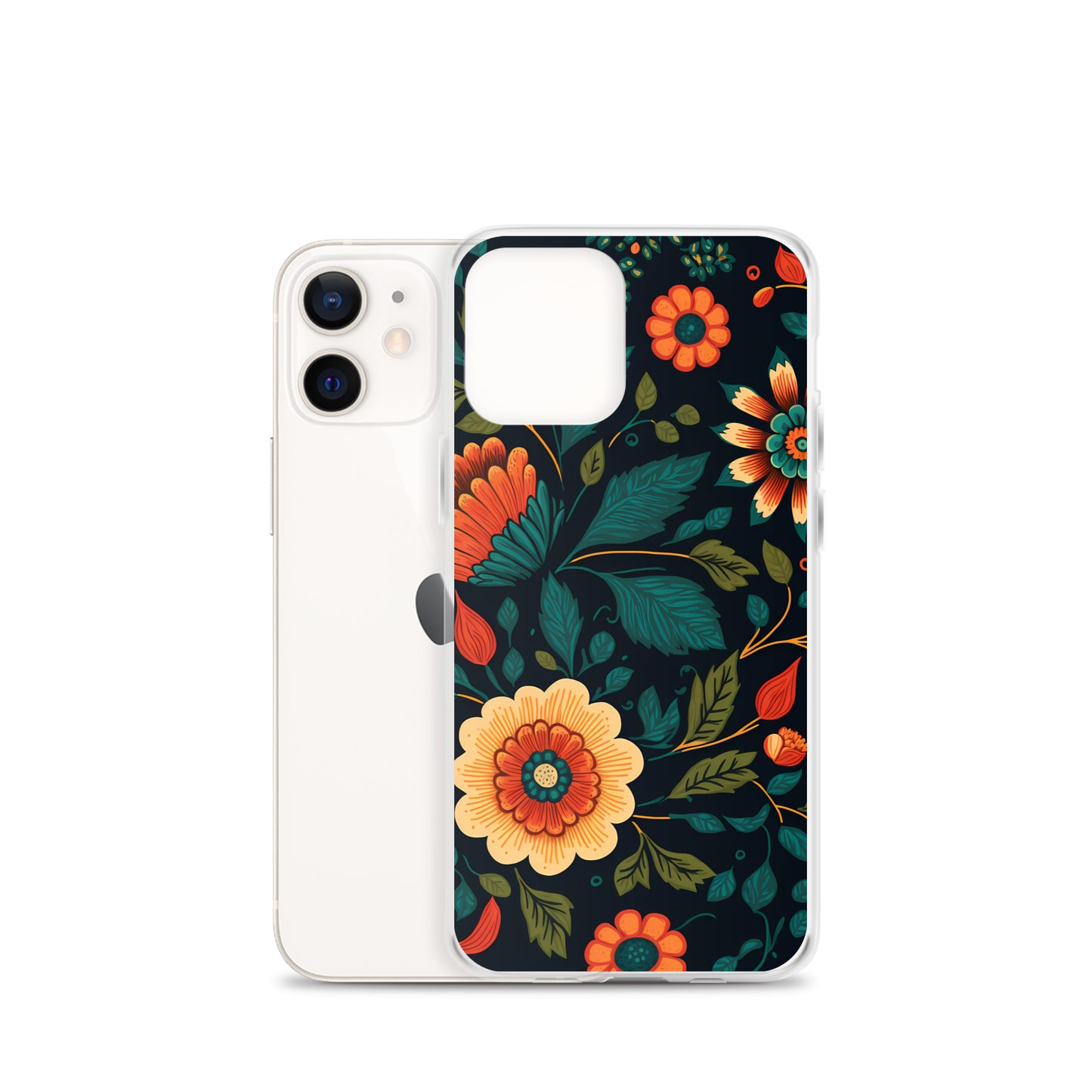 iPhone Case - Orange Florals