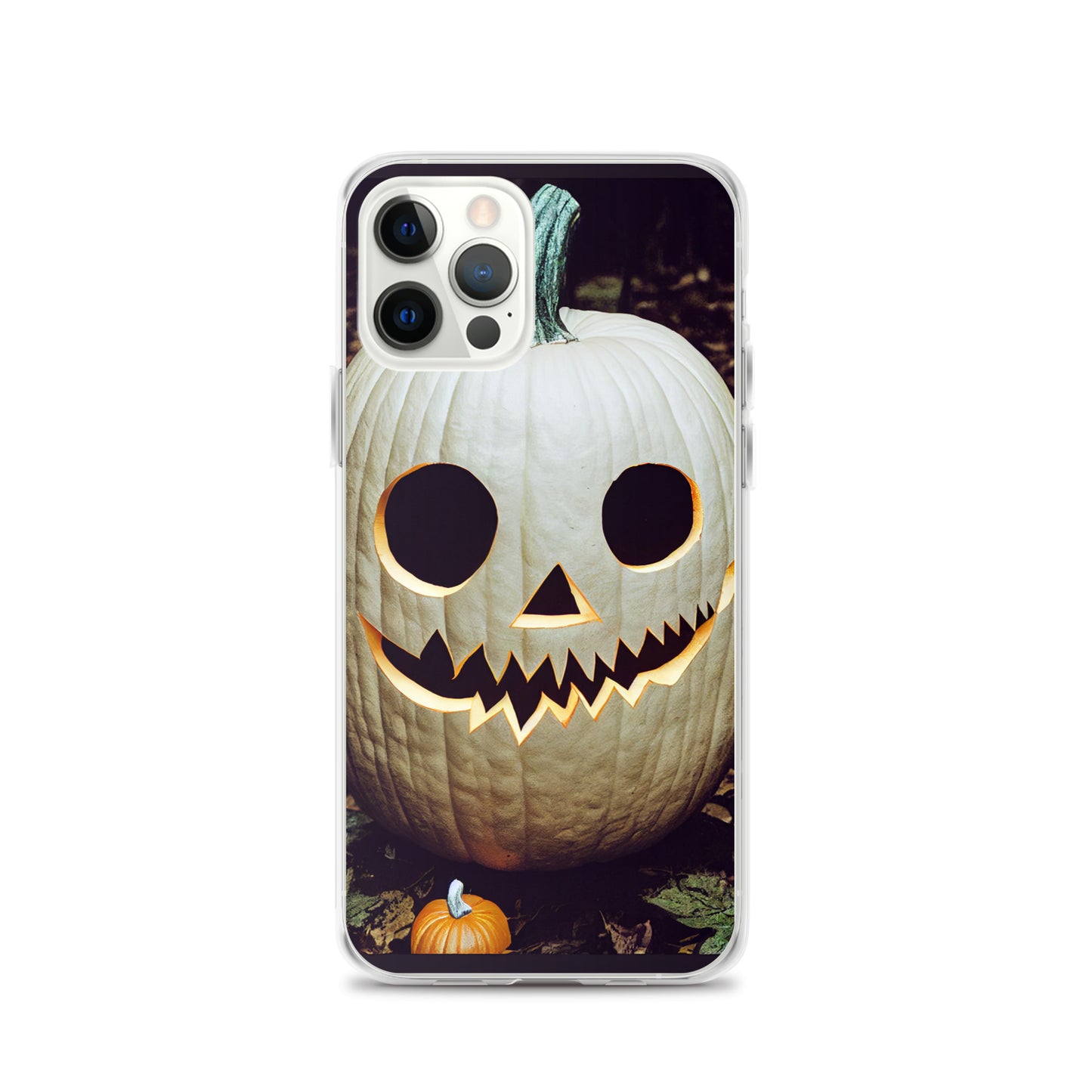 iPhone Case - Halloween White Jack-o-Lantern