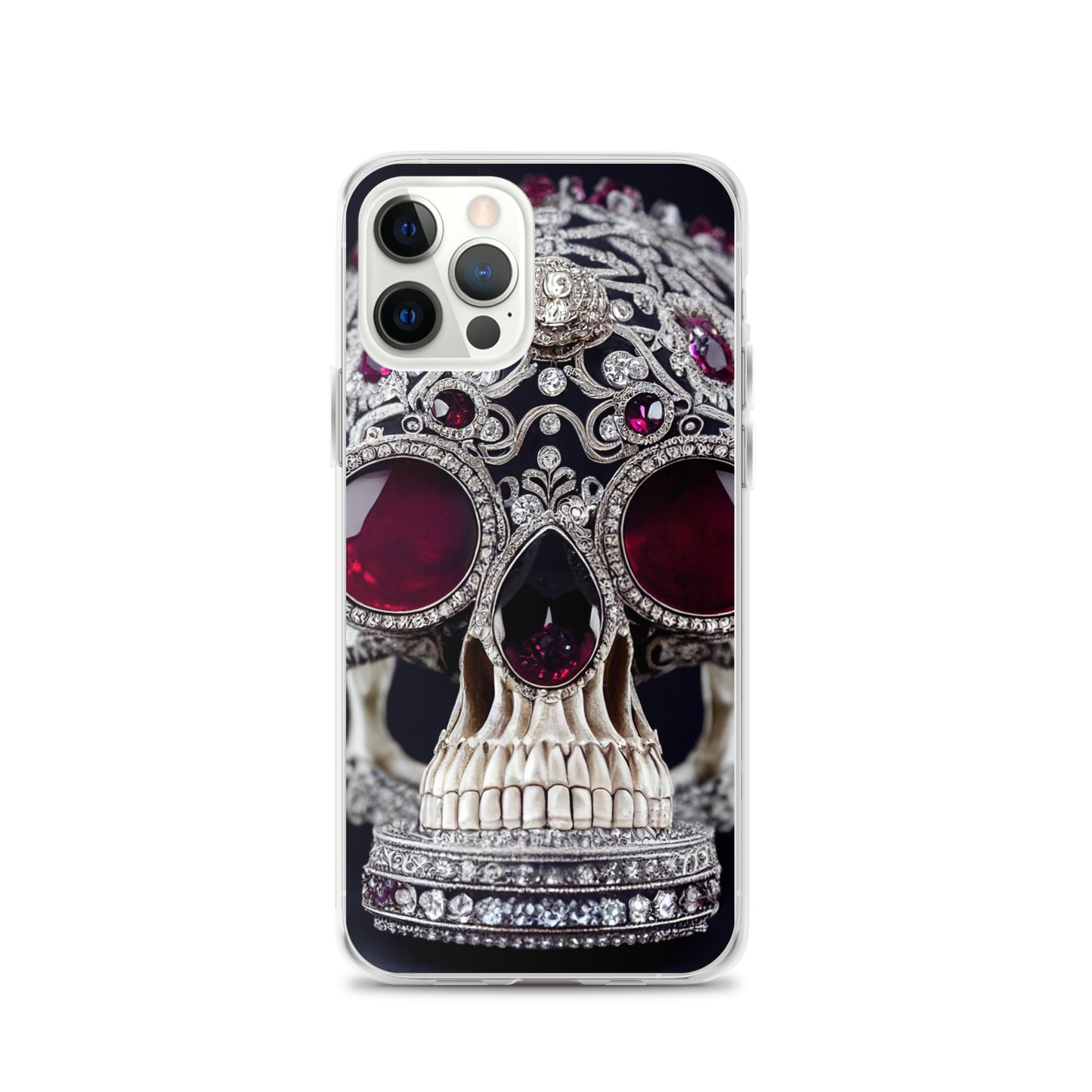 iPhone Case - Diamond and Ruby Skull