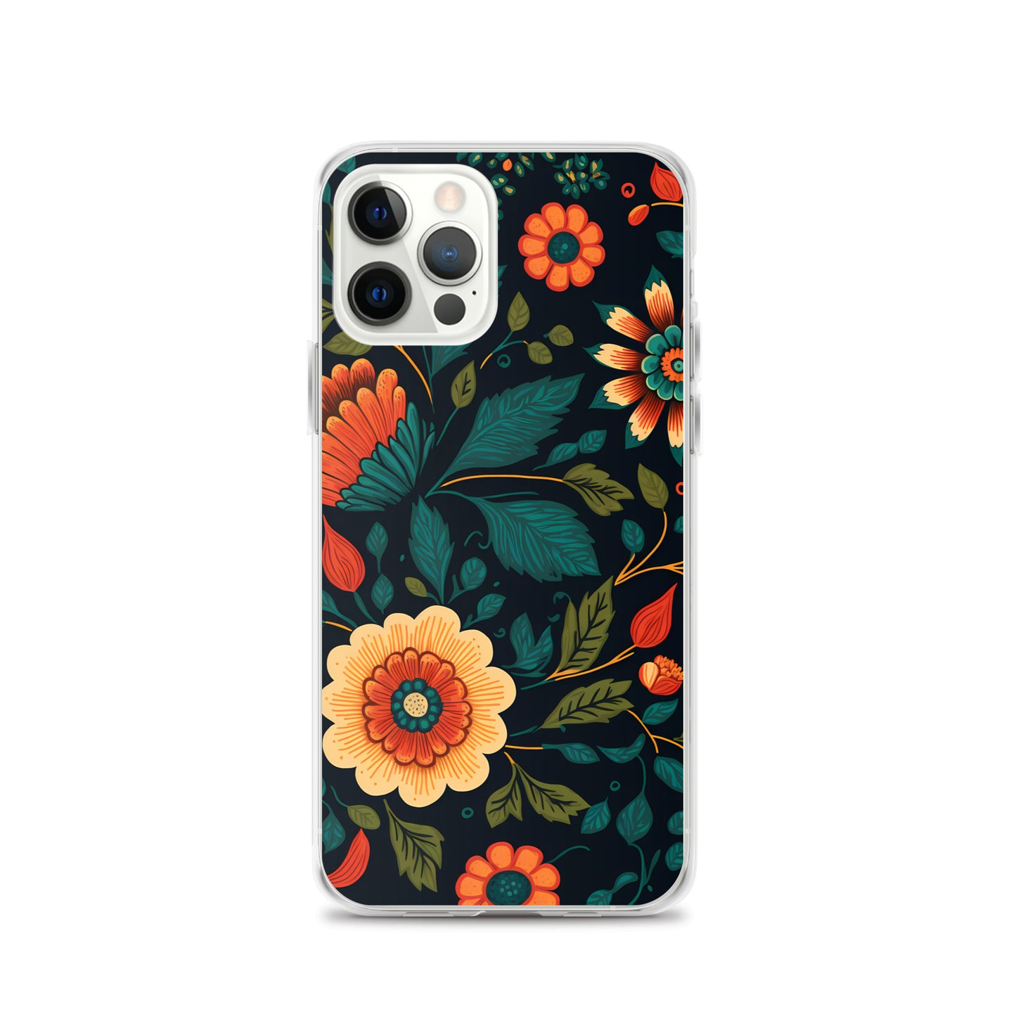 iPhone Case - Orange Florals