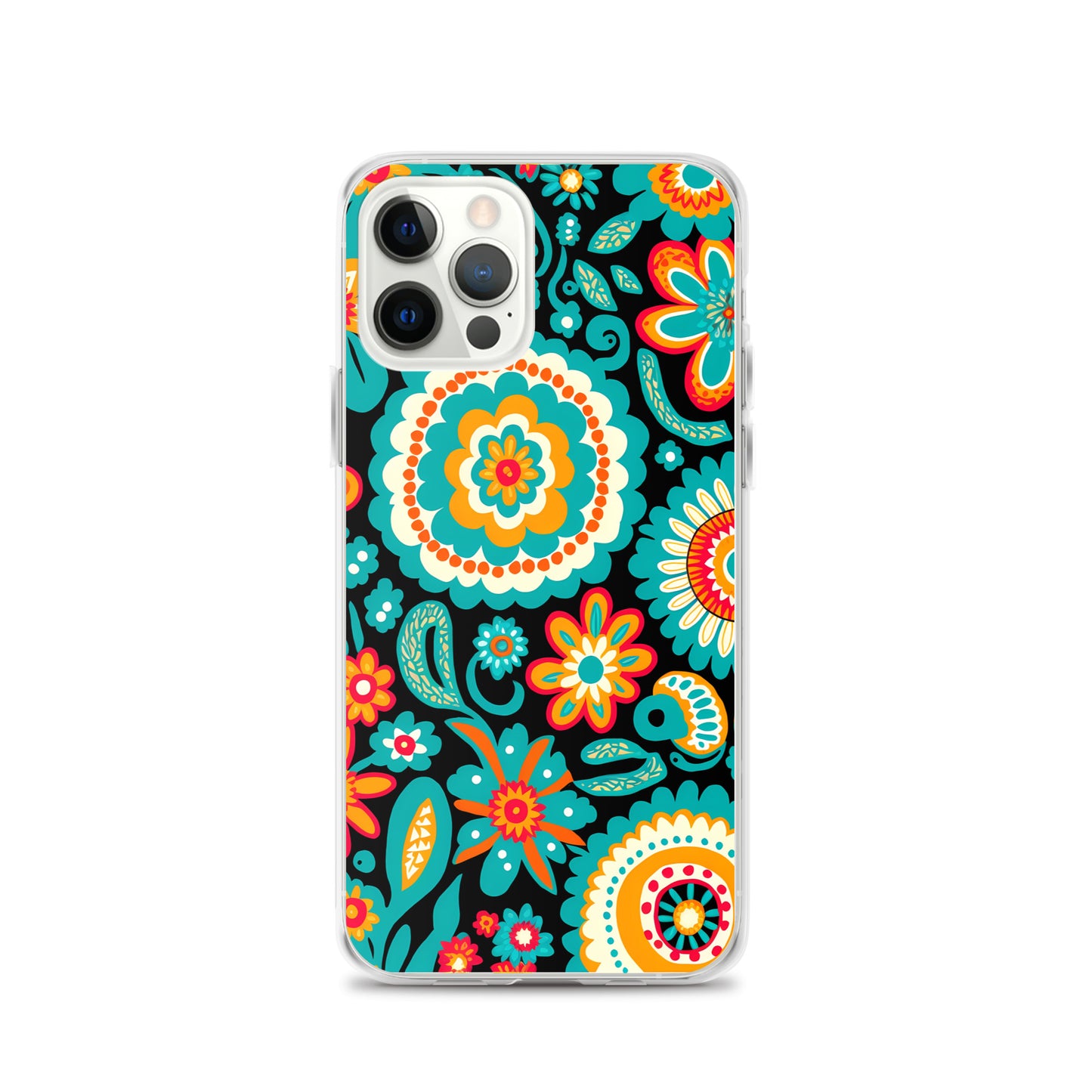 iPhone Case - Turquoise Floral
