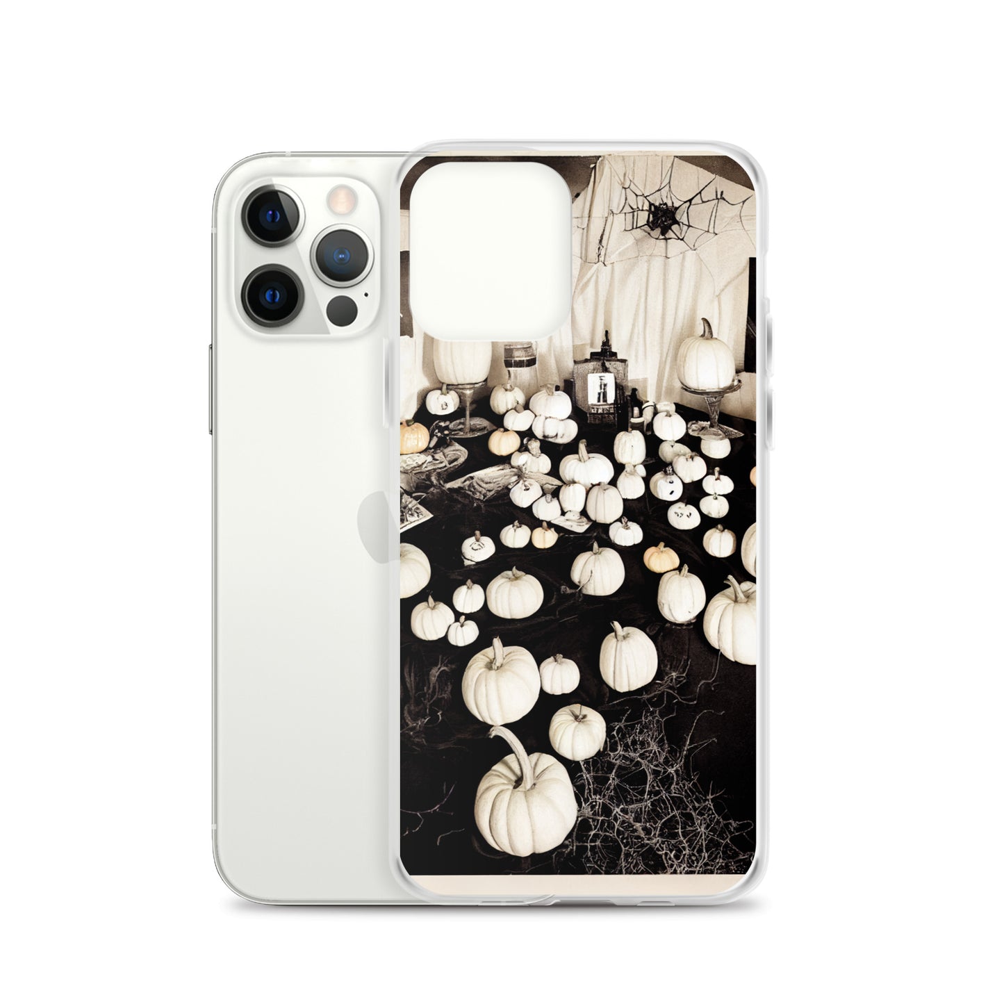 iPhone Case - Halloween White Pumpkins