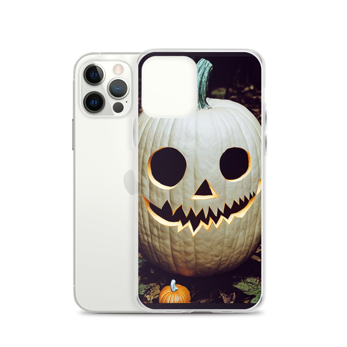 iPhone Case - Halloween White Jack-o-Lantern