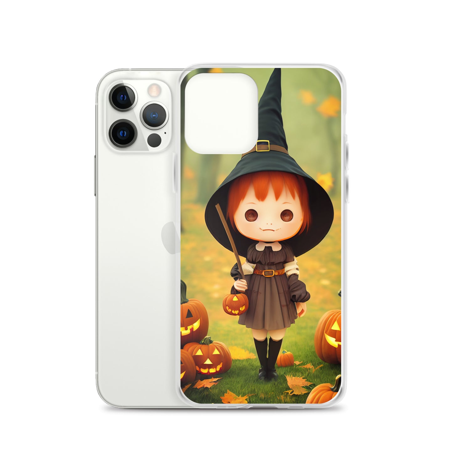 iPhone Case - Red Head Halloween Witch Girl