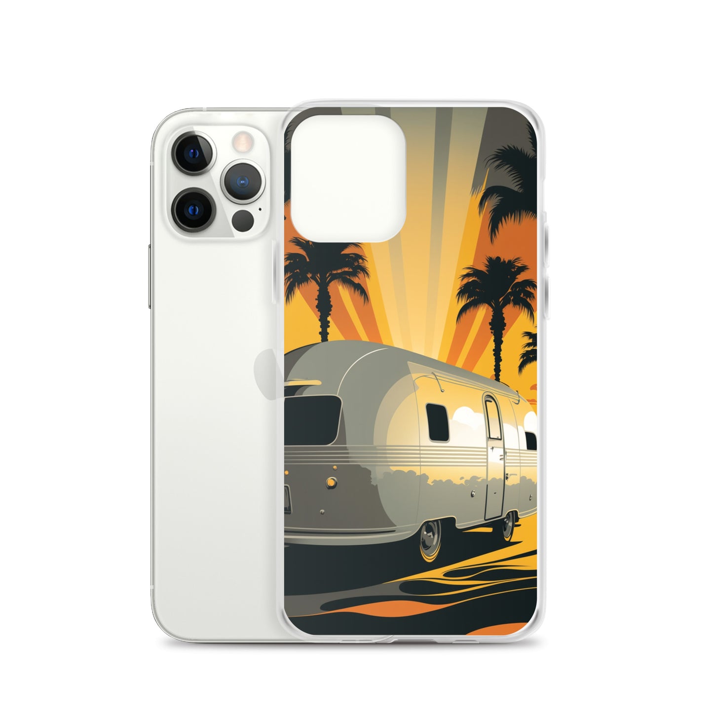 iPhone Case - Sunset Rays and Camper