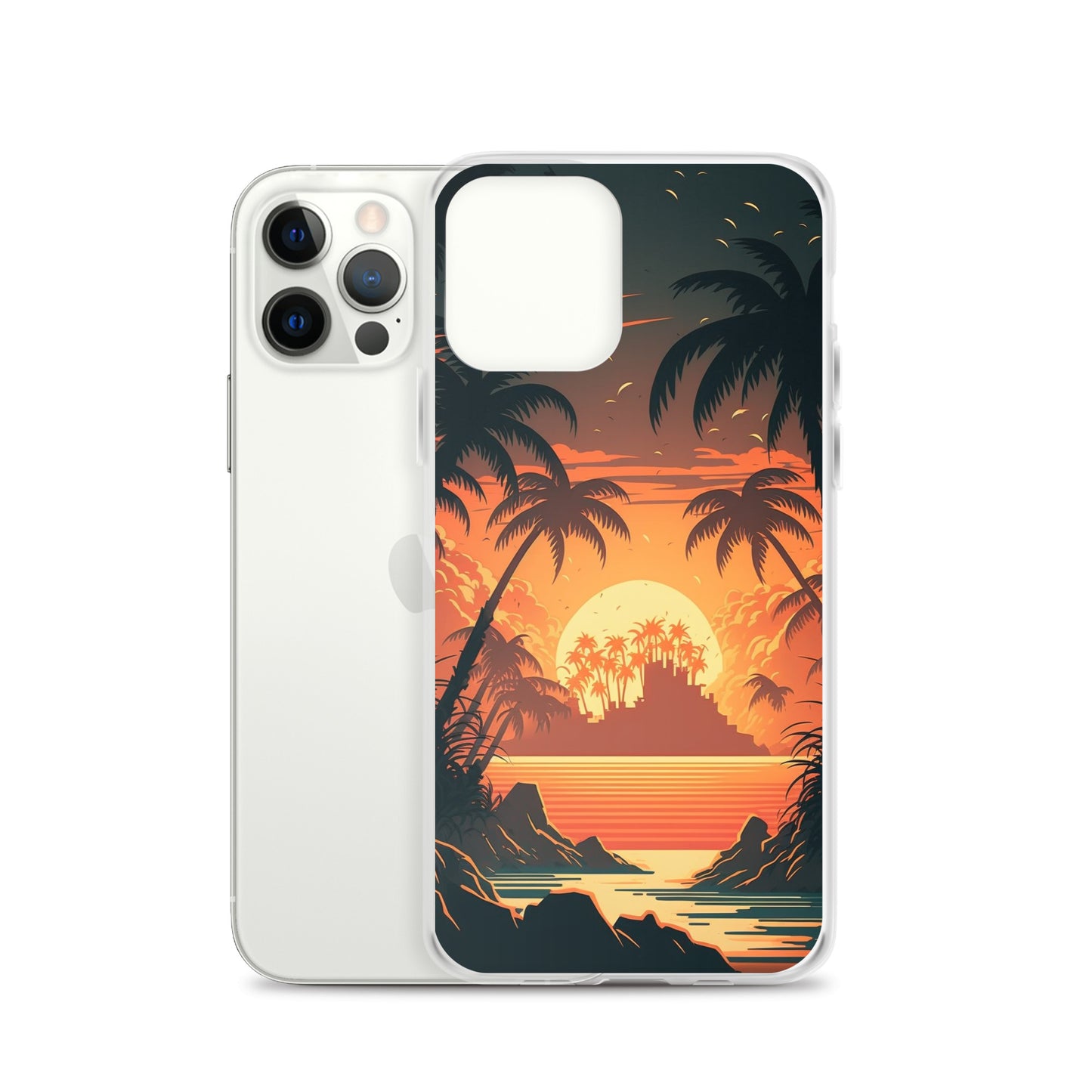 iPhone Case - Palm Island Sunset