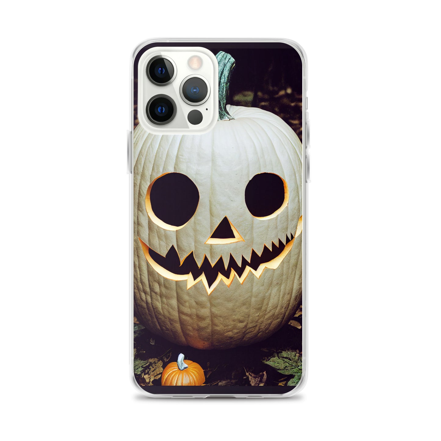 iPhone Case - Halloween White Jack-o-Lantern