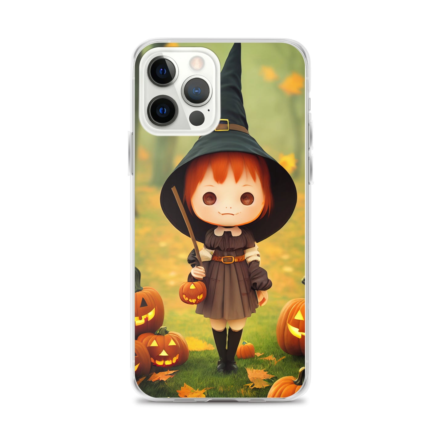 iPhone Case - Red Head Halloween Witch Girl