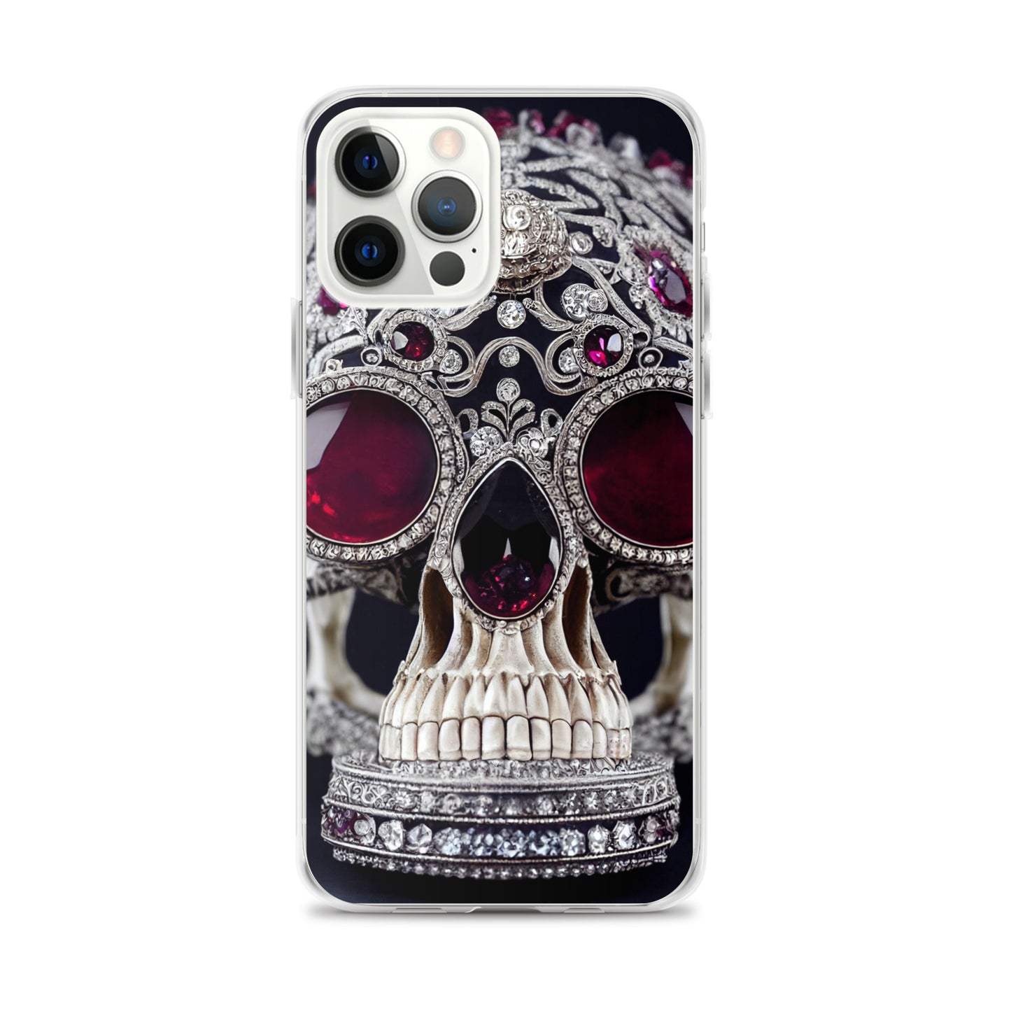 iPhone Case - Diamond and Ruby Skull