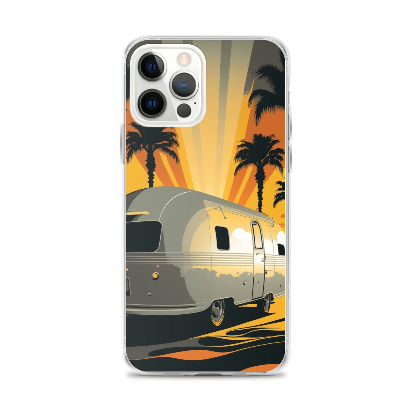 iPhone Case - Sunset Rays and Camper