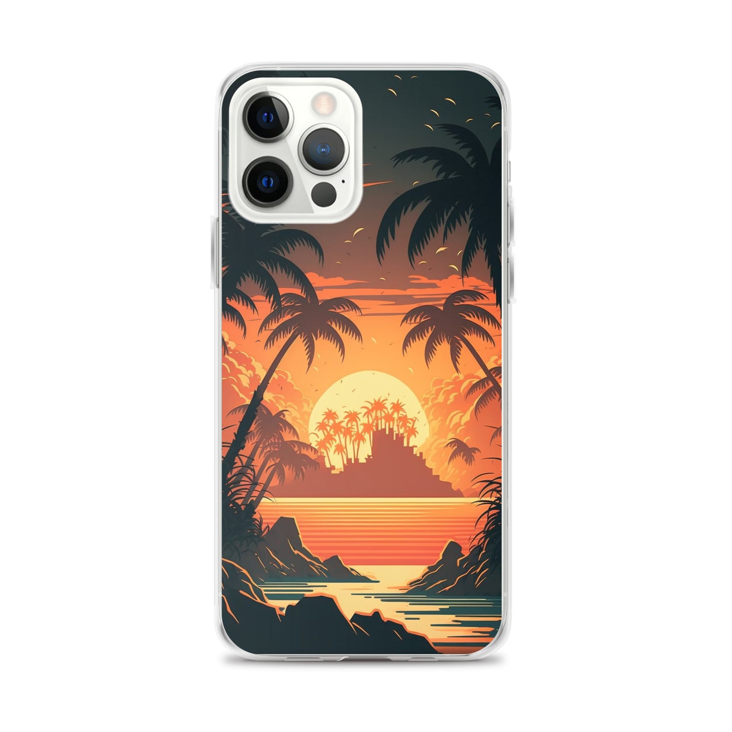 iPhone Case - Palm Island Sunset