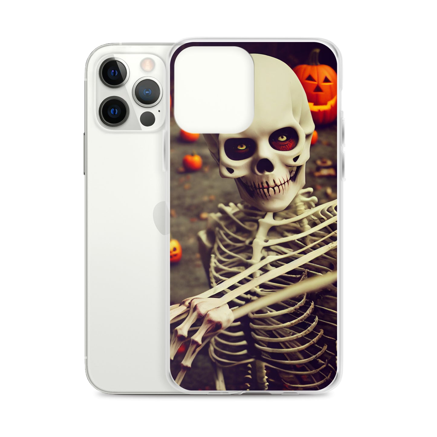 iPhone Case - Halloween Scary Skeleton