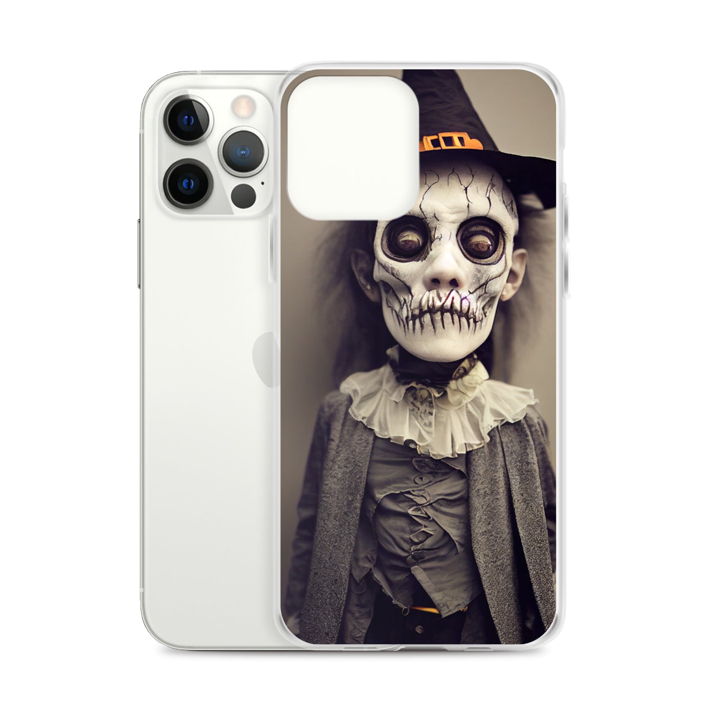 iPhone Case - Halloween Scary Witch Kid
