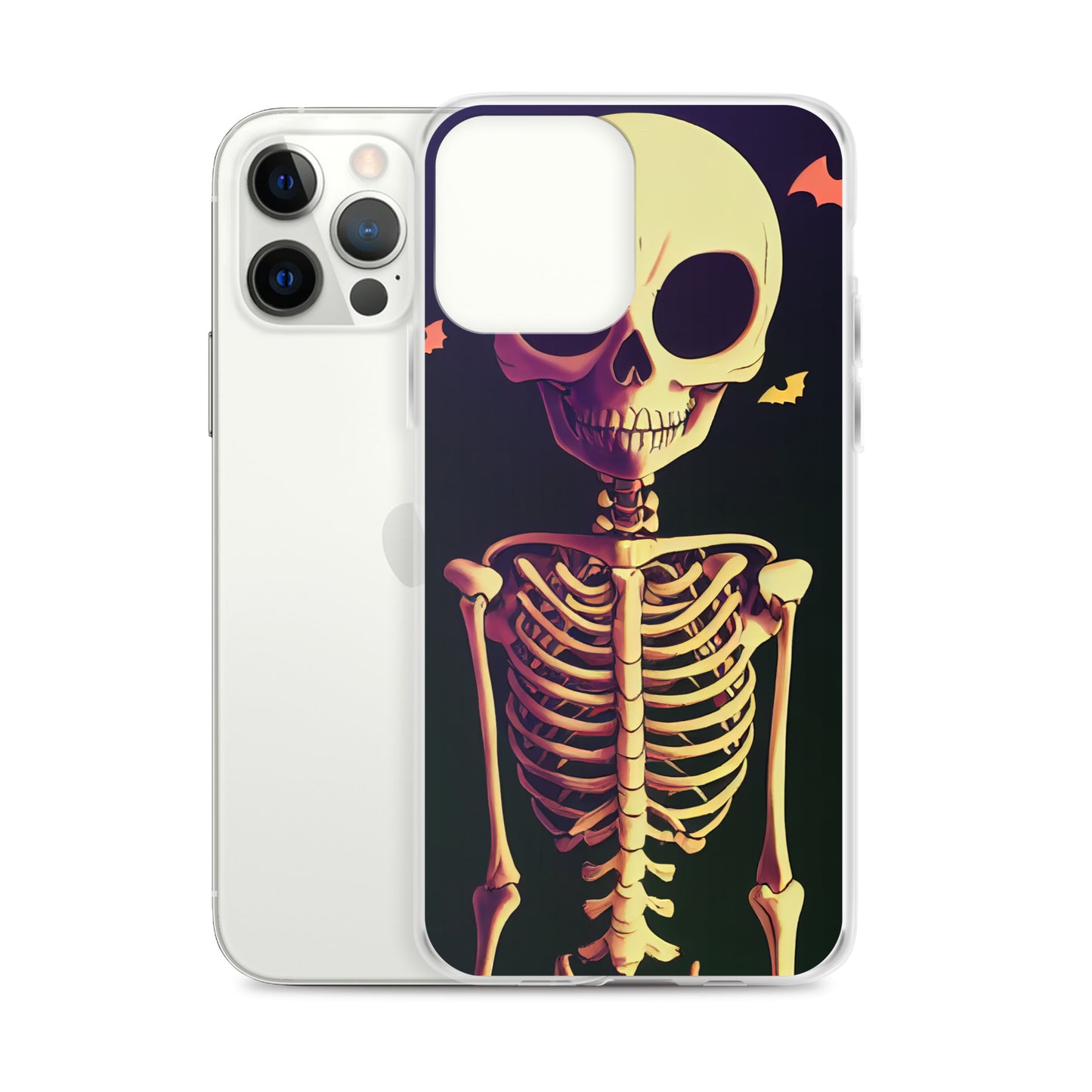 iPhone Case - Halloween Cartoon Skeleton