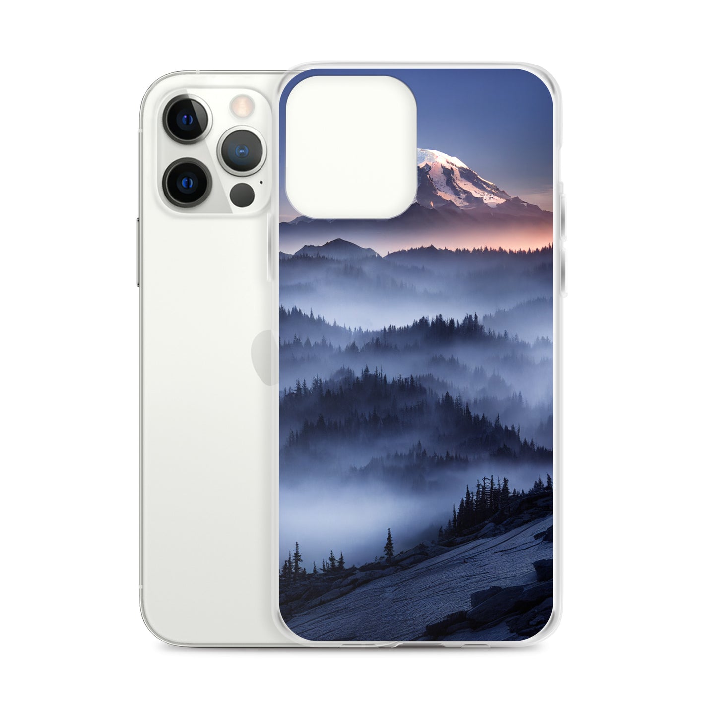 iPhone Case - Mount Rainier at Dusk