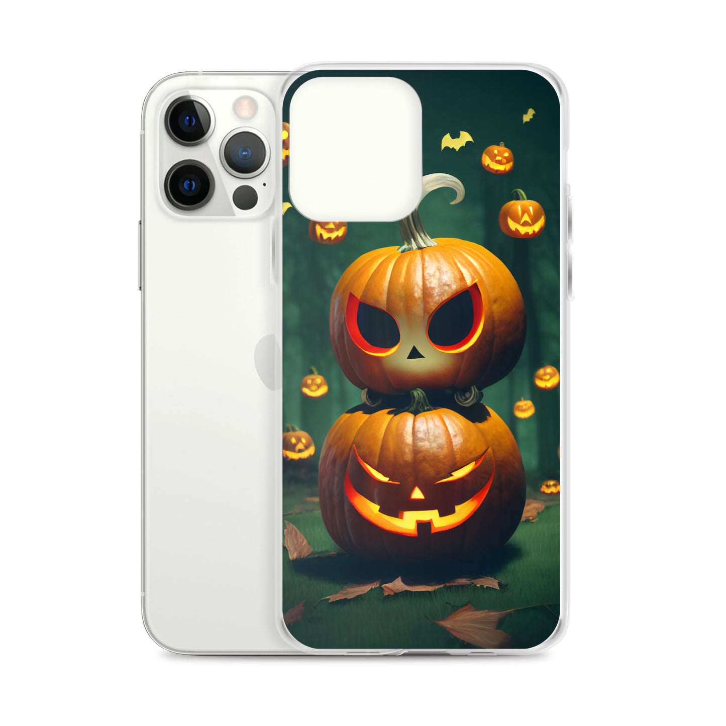 iPhone Case - Stacked Halloween Jack-o-Lanterns
