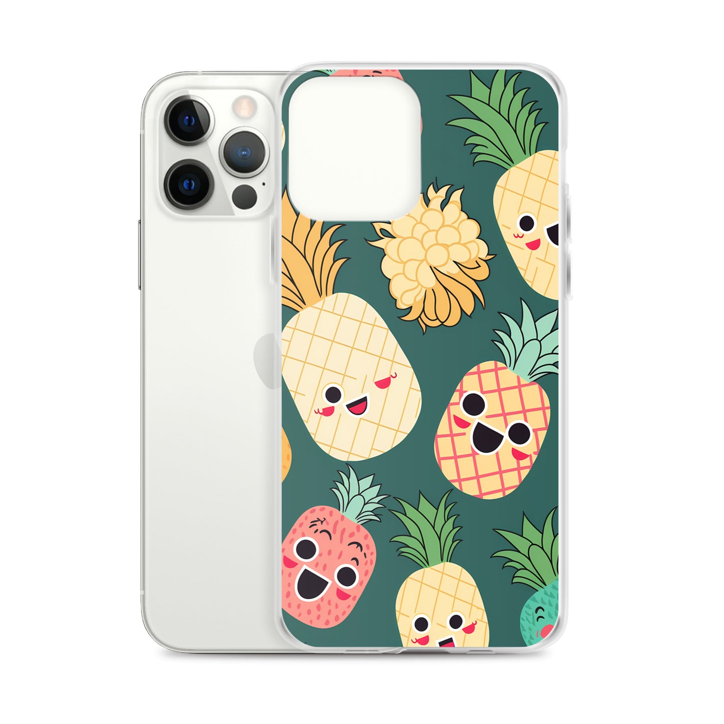 iPhone Case - Happy Pineapples