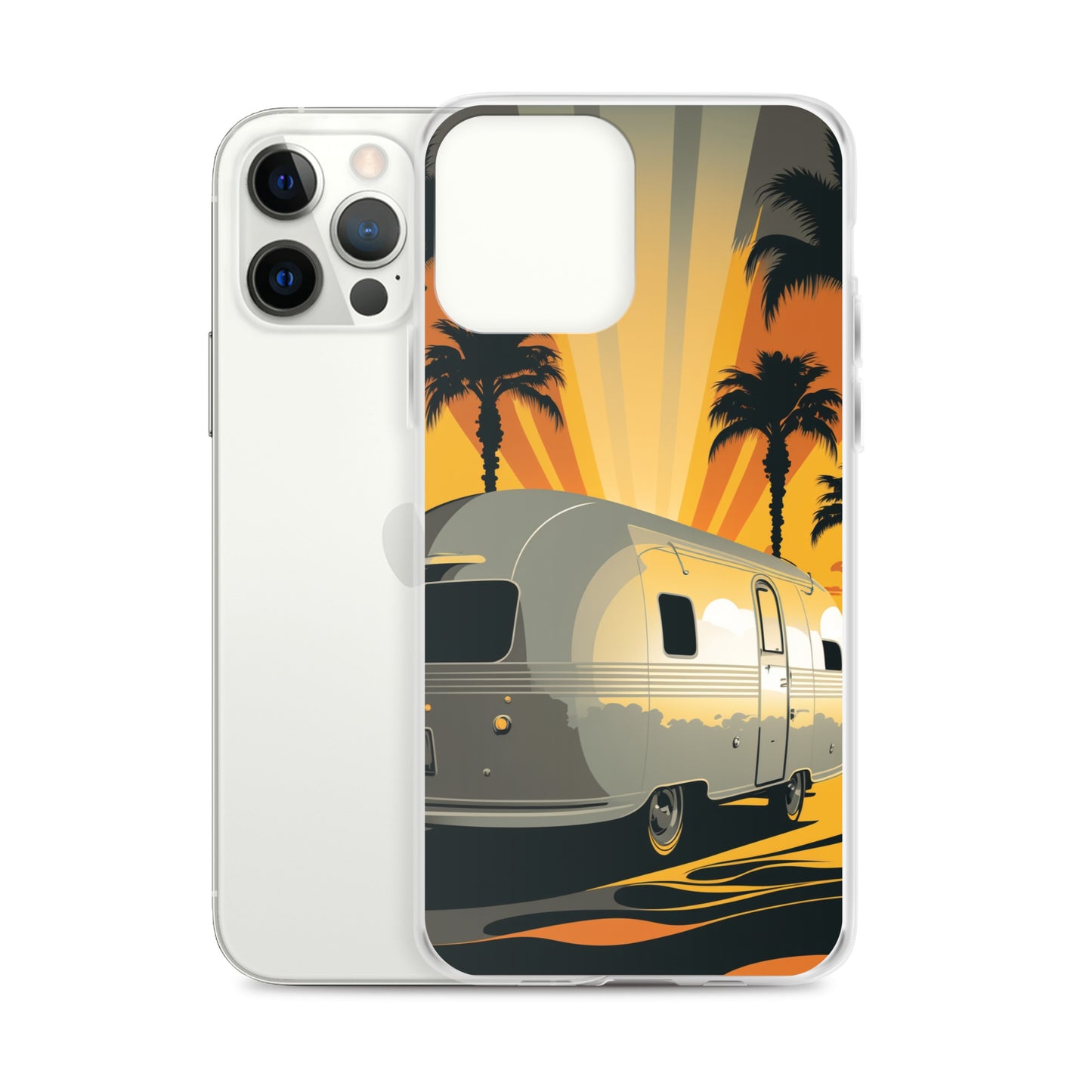 iPhone Case - Sunset Rays and Camper