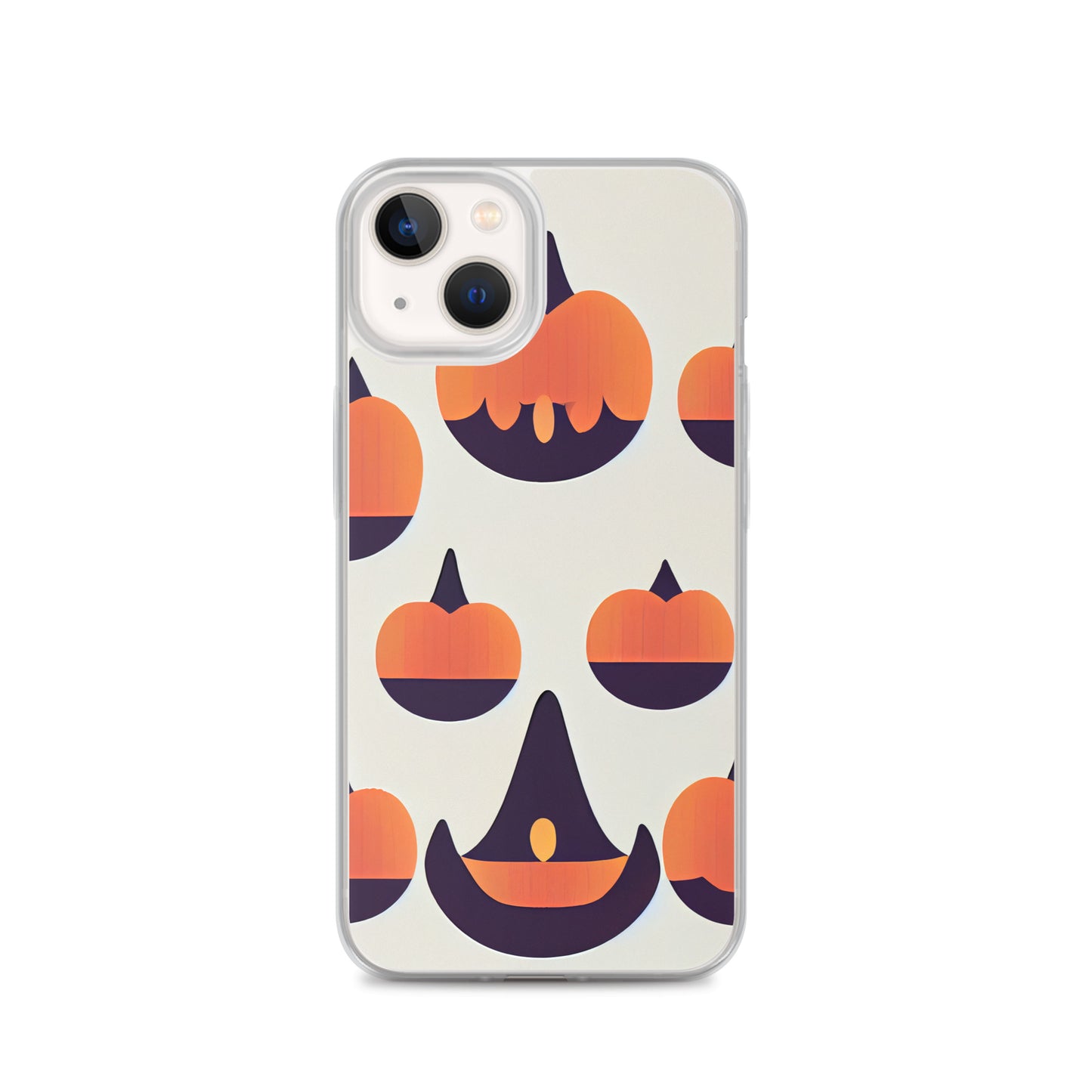 iPhone Case - Halloween Pumpkins and Witch Hats